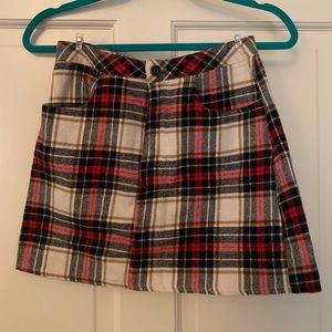 Brandy Melville Plaid Skirt